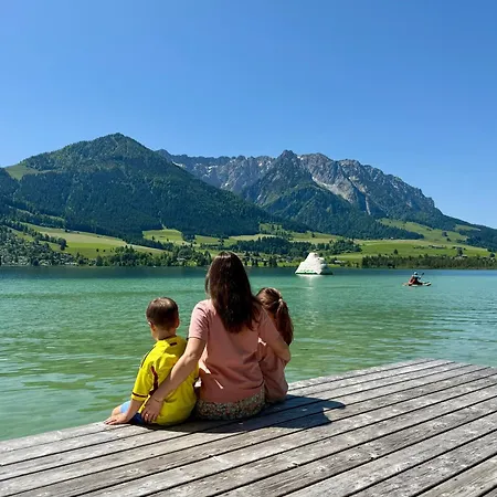 Liebelei Am - Traumblick Aufs Kaisergebirge - Nur Ein Katzensprung Zum * Walchsee